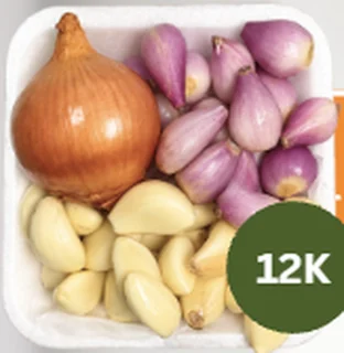 Paket Bawang Ekonomis, 200 gr Racikin