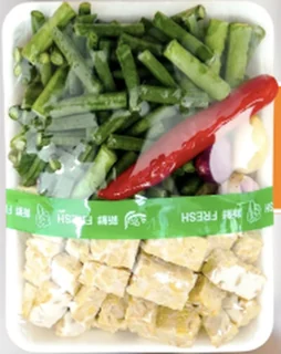 Paket Tumis Kacang Panjang Tempe, 230 gr Racikin