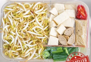 Paket Tumis Toge Tahu Bakso, 235 gr Racikin